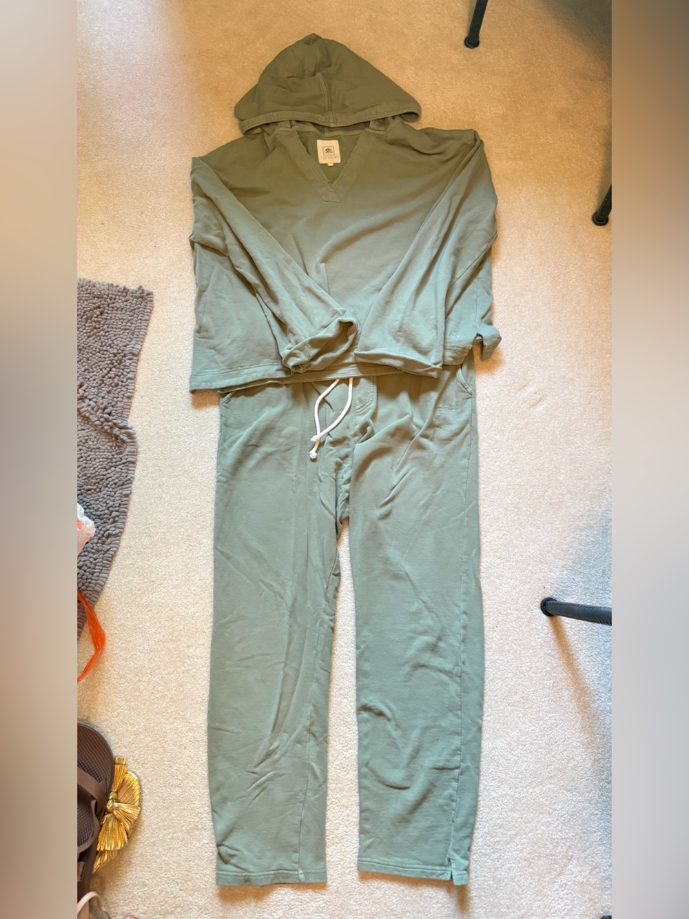 Rip Curl Sage Green Drawstring Track Pants
